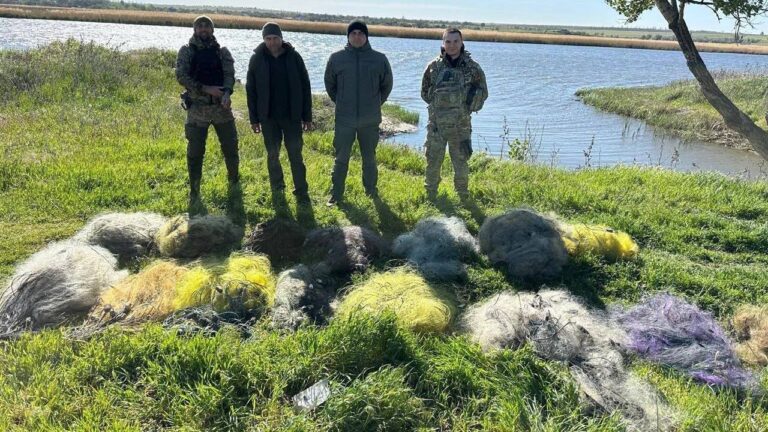На Херсонщині виявили браконьєрів із 67 кг незаконно виловленої риби