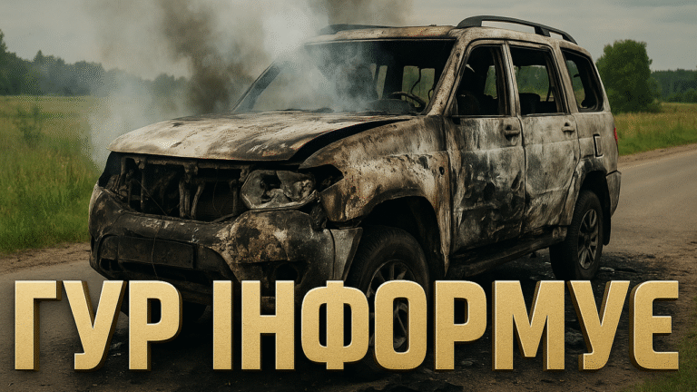 На лівобережжі Херсонщини знищено автомобіль з офіцерами підрозділу “Ахмат”