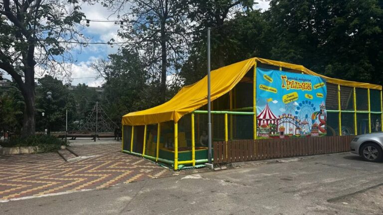 У Миколаєві планують знести платний дитячий майданчик біля Каштанового скверу