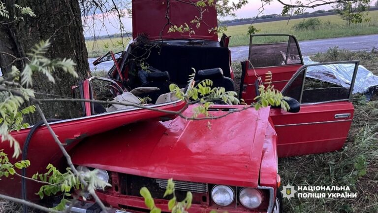 У ДТП на Херсонщині загинув водій, пасажира госпіталізували