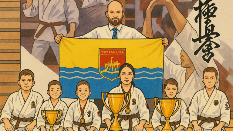 Новокаховські каратисти здобули 6 медалей на чемпіонаті Німеччини