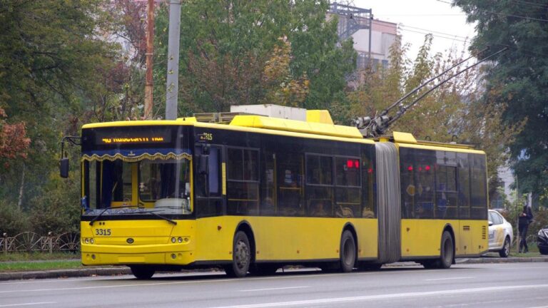 Тролейбуси на одному з маршрутів Херсона знову вийдуть на лінію