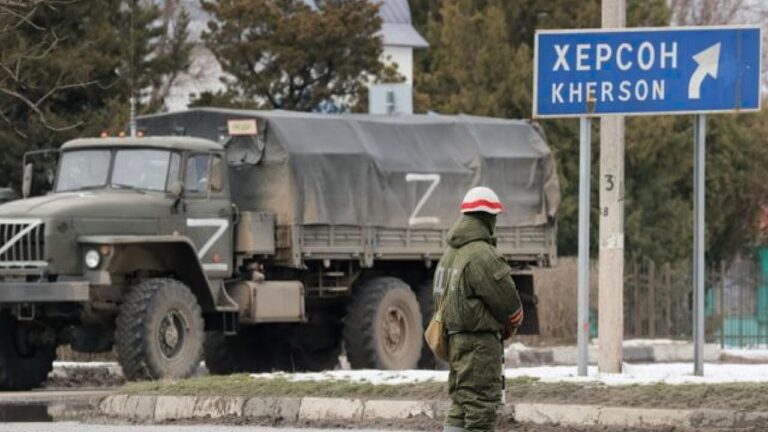 Російські війська намагаються створити “мертву зону” на правобережжі Херсонщини