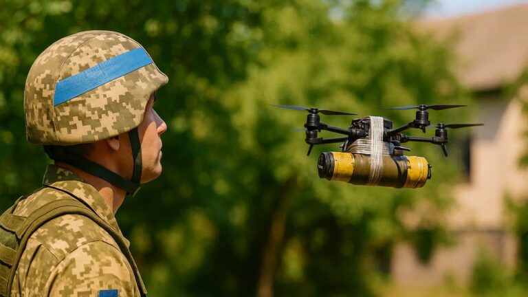 Оператори дронів ЗСУ зірвали переправу російських військових на Дніпрі