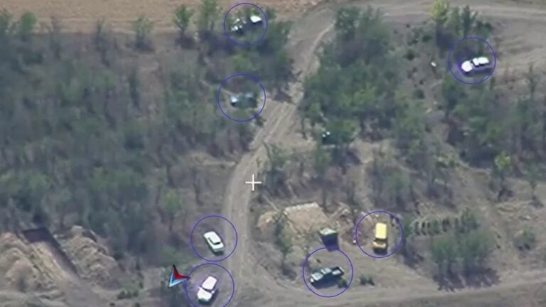 На місці удару по полігону на Херсонщині працюють слідчі та комісія ЗСУ