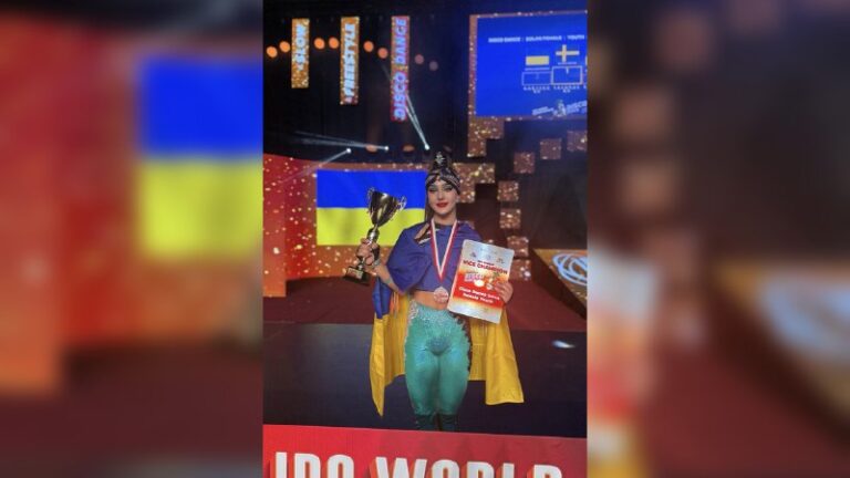Херсонська школярка здобула два срібла на чемпіонаті світу зі спортивних танців