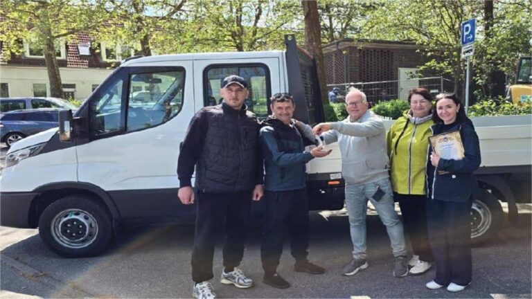 Комплект спецтехніки з Німеччини отримала Бериславська громада Херсонщини