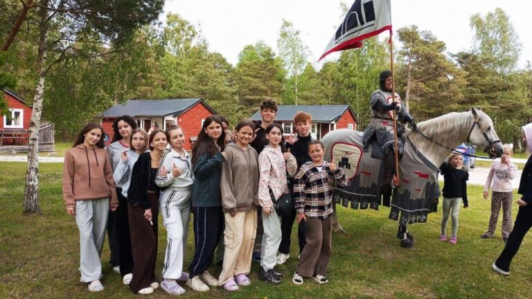 Діти з Херсонщини побували на відпочинку у Швеції