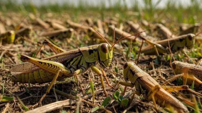 У Чорнобаївській громаді виявили осередки сарани: злаковим культурам загрожує небезпека