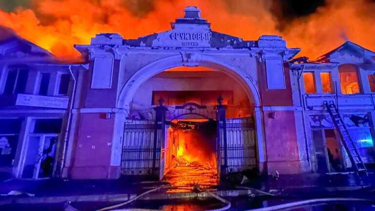 Культовий одеський ринок зазнав руйнувань внаслідок атаки російських безпілотників