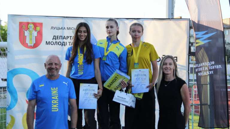 Херсонська легкоатлетка здобула золото на юніорському чемпіонаті України