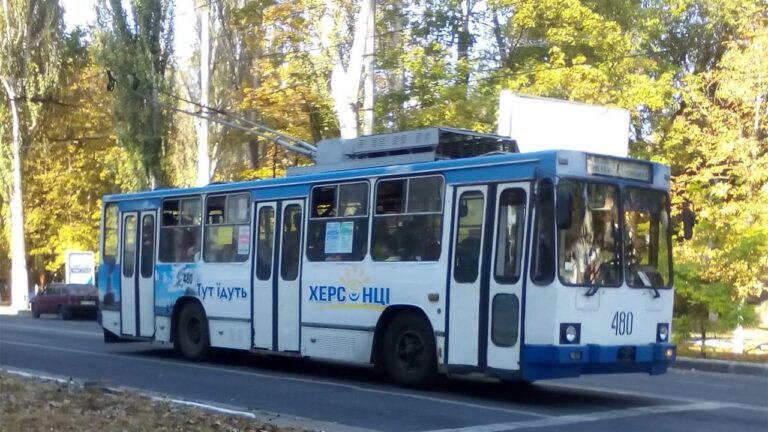 У Херсоні скорочують два тролейбусні маршрути