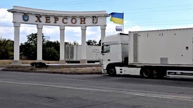 Херсонщина отримала три потужні генератори від американських спонсорів