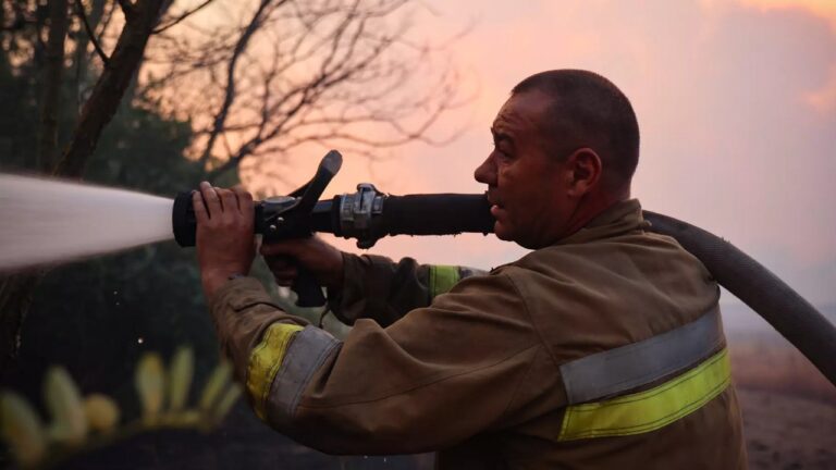 Майже добу гасять пожежу на Миколаївщині