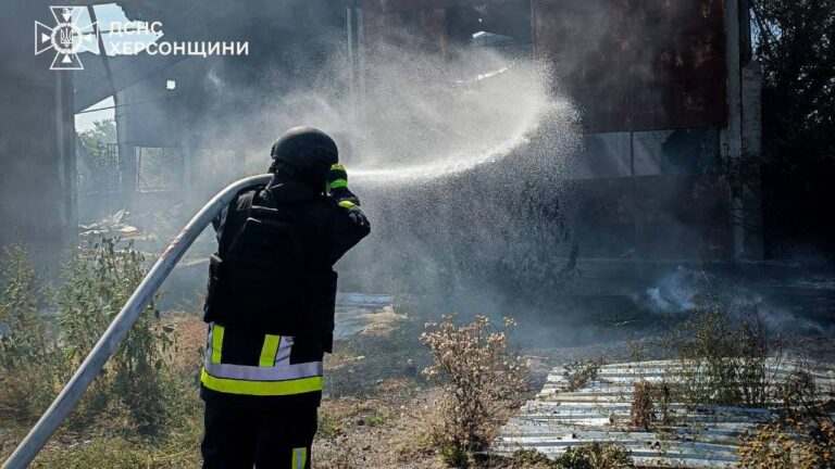 На Херсонщині за добу ліквідовано 16 пожеж