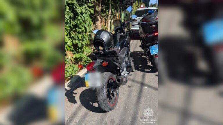 Мотоцикл у міжнародному розшуку виявили в Одесі