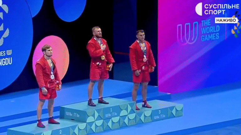 Херсонець виборов золото на Всесвітніх іграх-2025 з самбо