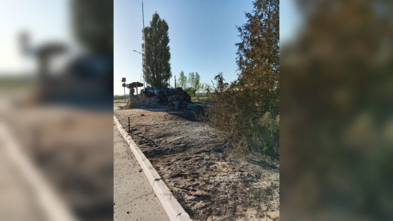 Росіяни кажуть про вибух газового резервуара у Великій Лепетисі