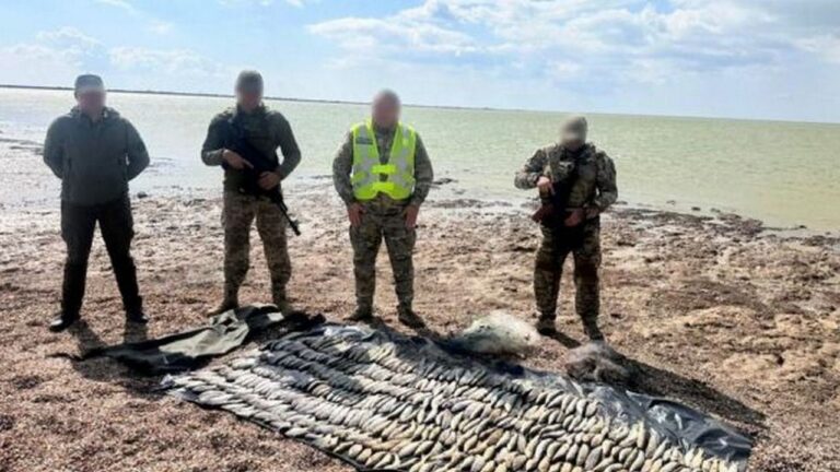 Нацпарк “Тузлівські лимани” на Одещині: затримали браконьєра