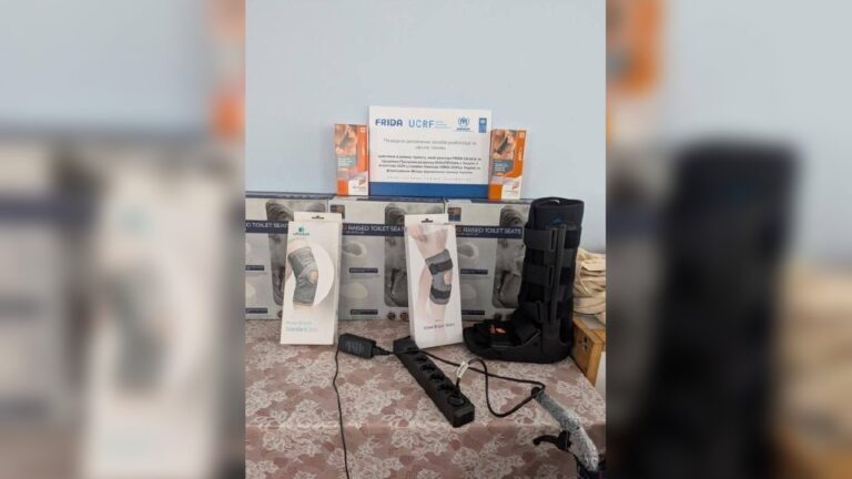 Херсонська лікарня отримала обладнання для реабілітації пацієнтів