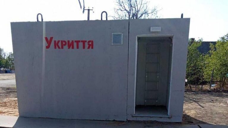 У Дар’ївській громаді встановили ще чотири мобільні укриття