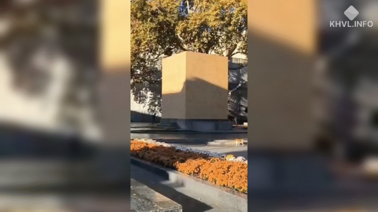 У Одесі комунальники заколочують пам’ятник Пушкіну біля мерії