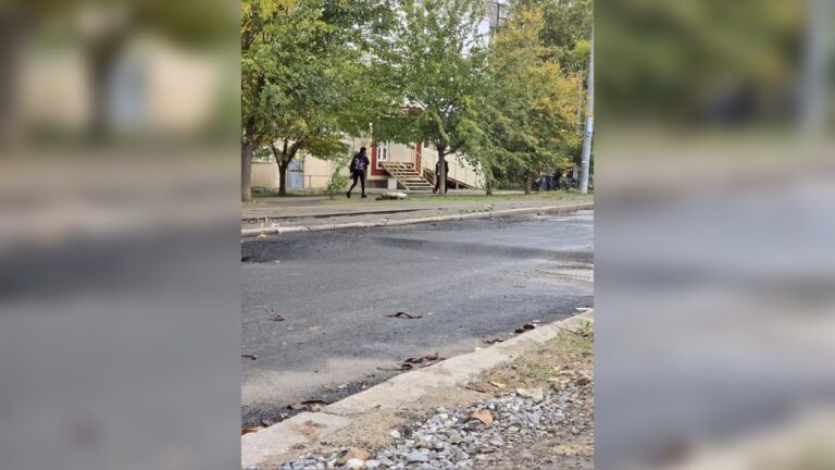 У Миколаєві просів новий асфальт на вулиці 6-й Слобідській