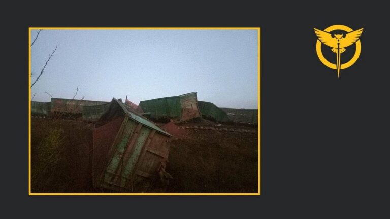 Під Токмаком вибухнув військовий потяг окупантів: рух залізницею паралізовано