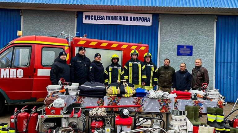 На Херсонщині запрацював новий підрозділ місцевої пожежної охорони