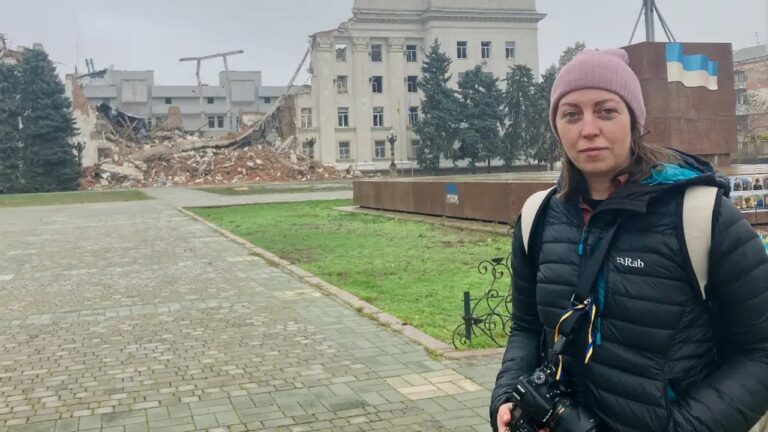 Шотландська журналістка відвідала Херсон