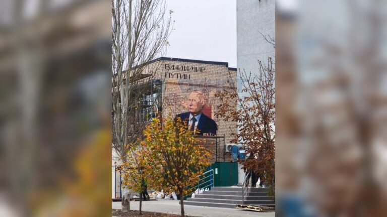 У Генічеську з’явиться новий мурал із зображенням Путіна