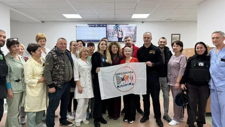 Анджеліна Джолі відвідала Херсонську обласну дитячу лікарню під час візиту до міста