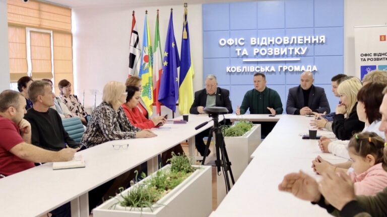 Керівництво Миколаївської облради відвідало Коблівську громаду та зустрілося з ветеранами