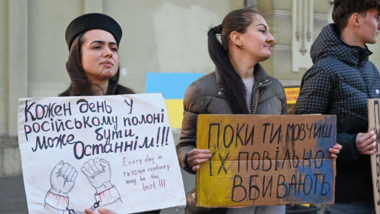 В Одесі відбулася акція FreeAzov на підтримку військовополонених