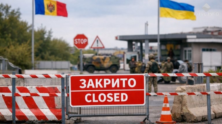 Молдова тимчасово закрила прикордонні пункти на Одещині через безпекові загрози
