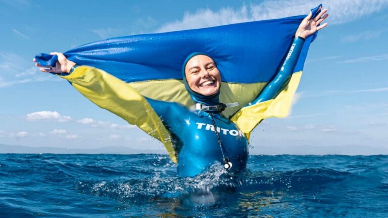 Миколаївська фридайверка встановила дев’ятий світовий рекорд із занурення