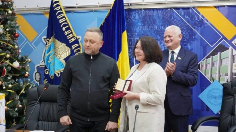 Проректорці ХДУ Дар’ї Мальчиковій присвоїли звання “Заслужений працівник освіти України”