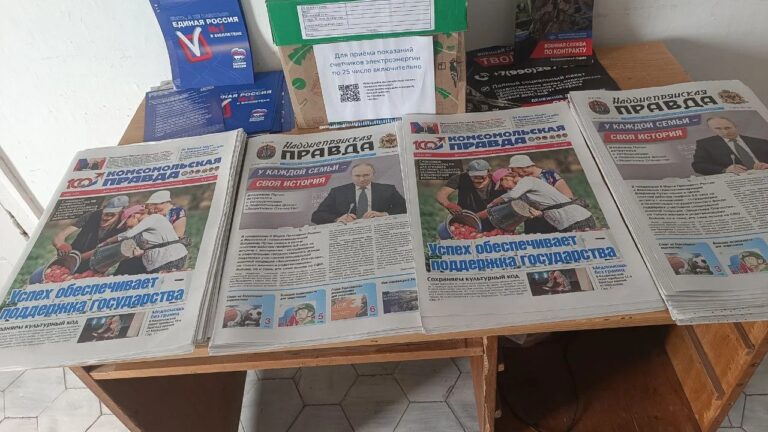 Мешканця Херсонщини засудили за розповсюдження пропагандистських газет