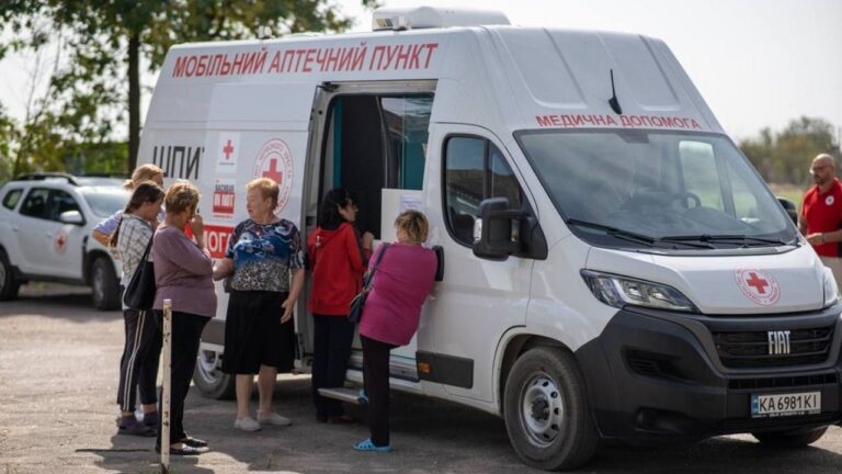Мобільна аптека відвідає 22 населені пункти Херсонщини з 15 по 19 грудня