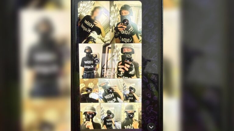 У Києві школяр у футболці з написом “Гитлер капут”напав на вчительку та однокласника