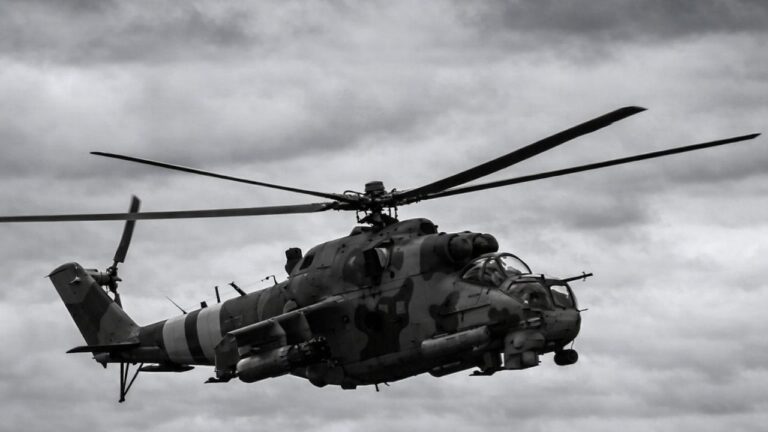 ДБР розслідує загибель екіпажу гелікоптера Мі-24 бригади Херсон