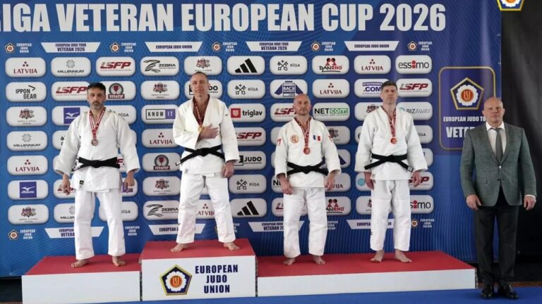 Дзюдоїсти з Херсонщини здобули золото і бронзу на Кубку Європи серед ветеранів