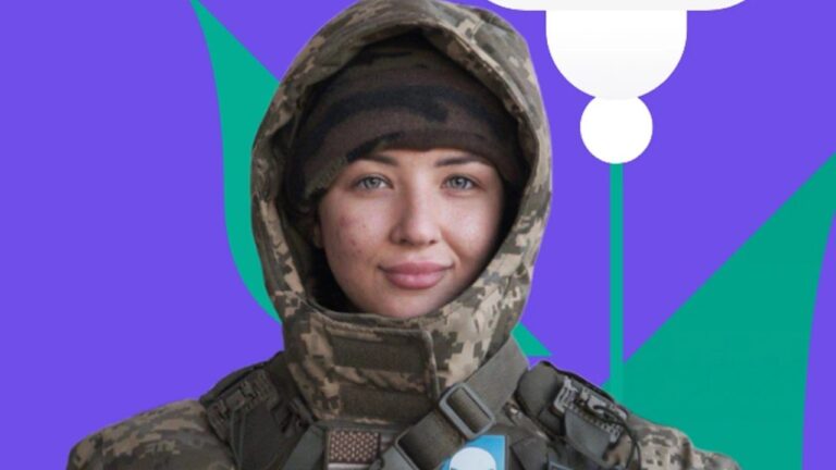 Командирка БпЛА з Херсона Яна Гровер увійшла до списку “УП 100 Сила жінок”