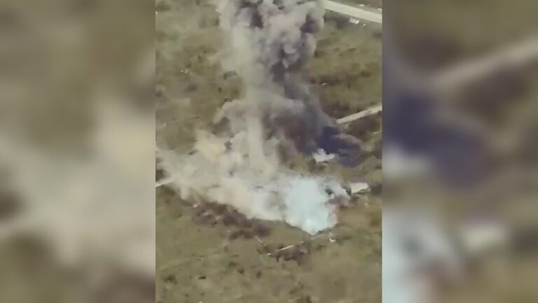 Пілот ЗСУ завдав удару по підземному пункту російських військ на Херсонщині