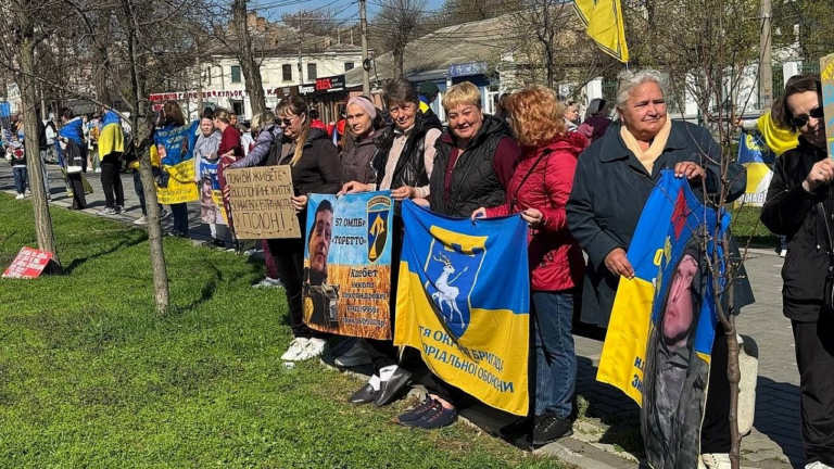 У Миколаєві відбулася акція на підтримку українських полонених