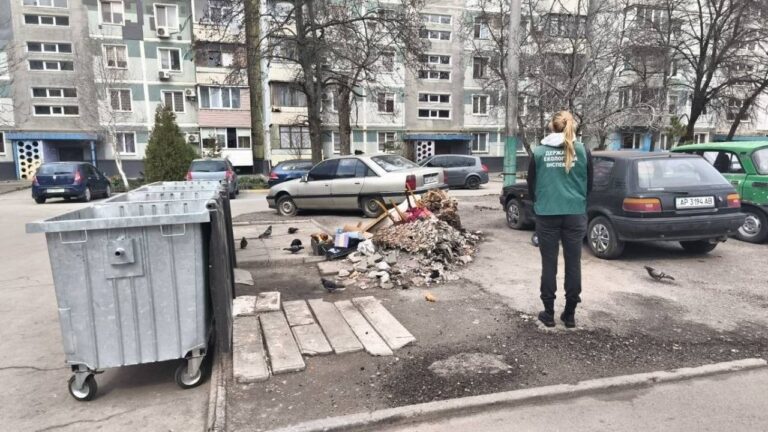 У Запоріжжі зафіксували нові осередки засмічення територій