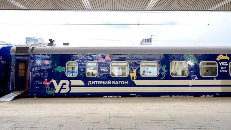 Укрзалізниця запускає шість нових дитячих вагонів