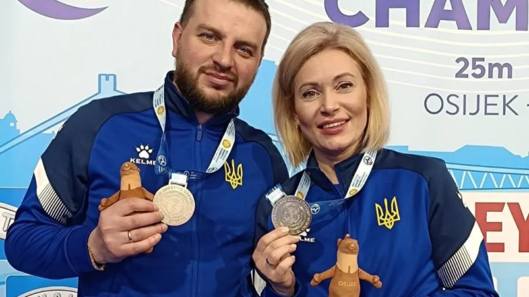 Херсонська спортсменка здобула срібло на Євро зі стрільби