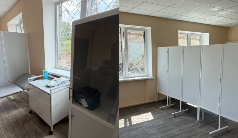 У Калинівській громаді Херсонської області відкрили оновлений медпункт