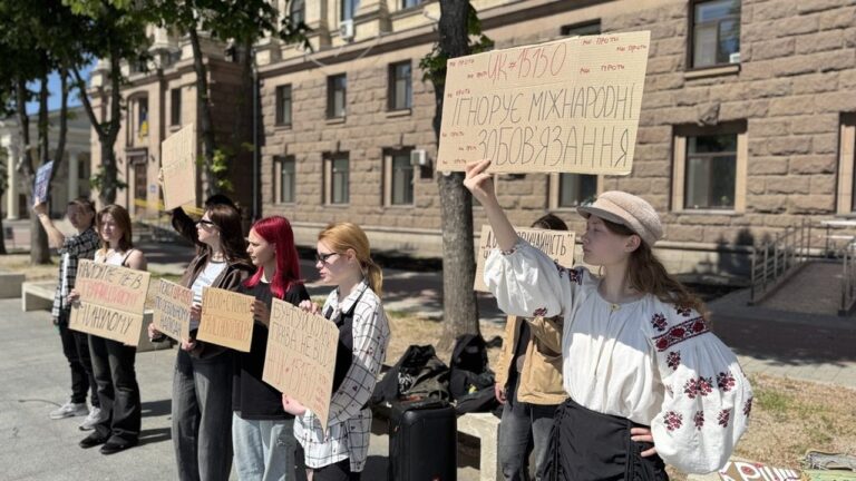 У Миколаєві знову пройшов мітинг проти нової редакції Цивільного кодексу